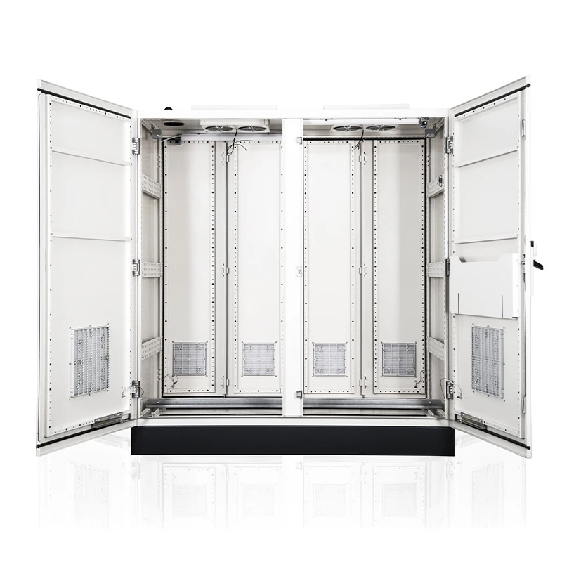 Outdoor Telecom Rack Lock 19-Inch 22U 42U Outdoor Telecom Cabinet - IP55 Waterproof Enclosure ...