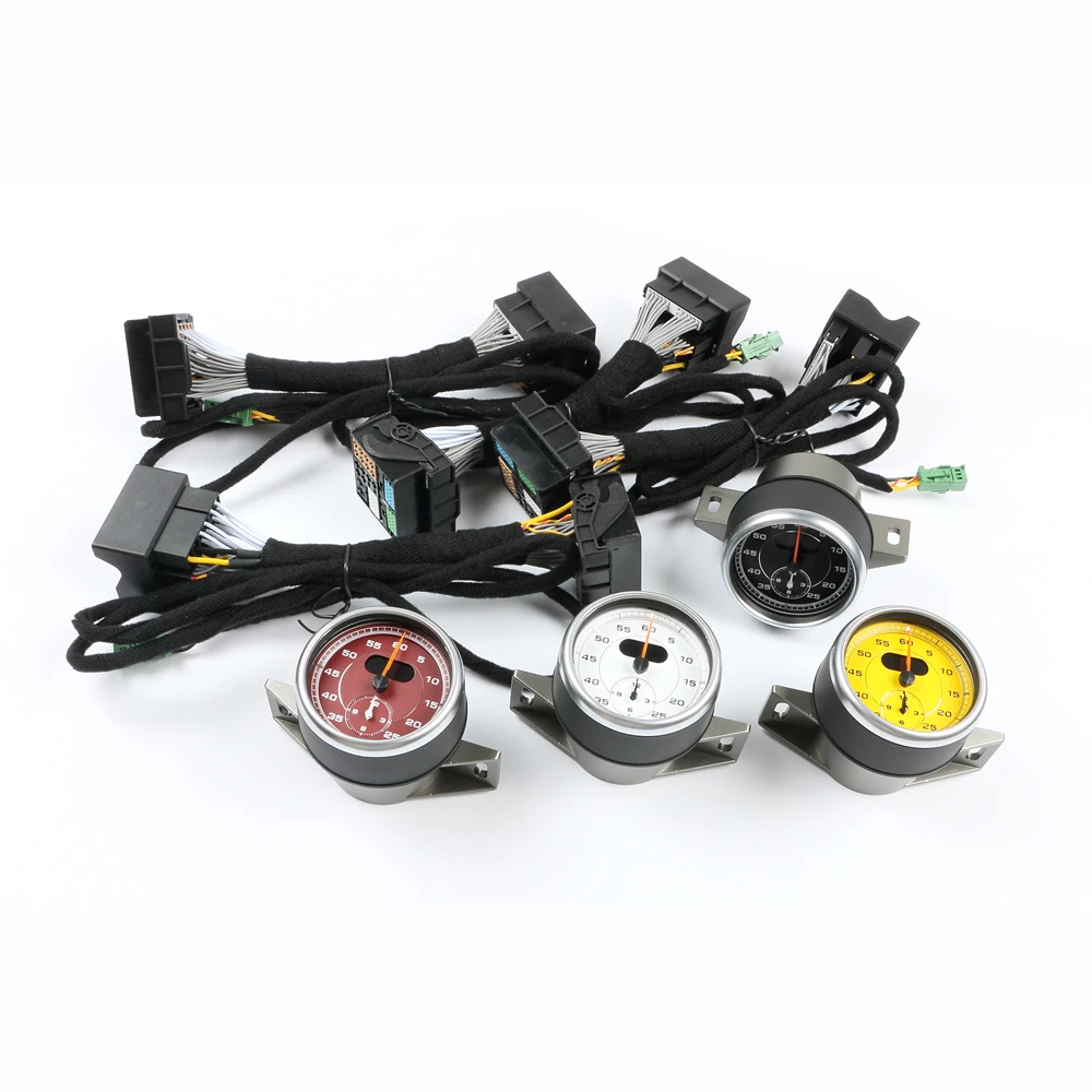 High Quality Dashboard Speedometer Clock Stopwatch for for 2011-2017 Macan Panamera Black Red White Yellow Plug Play
