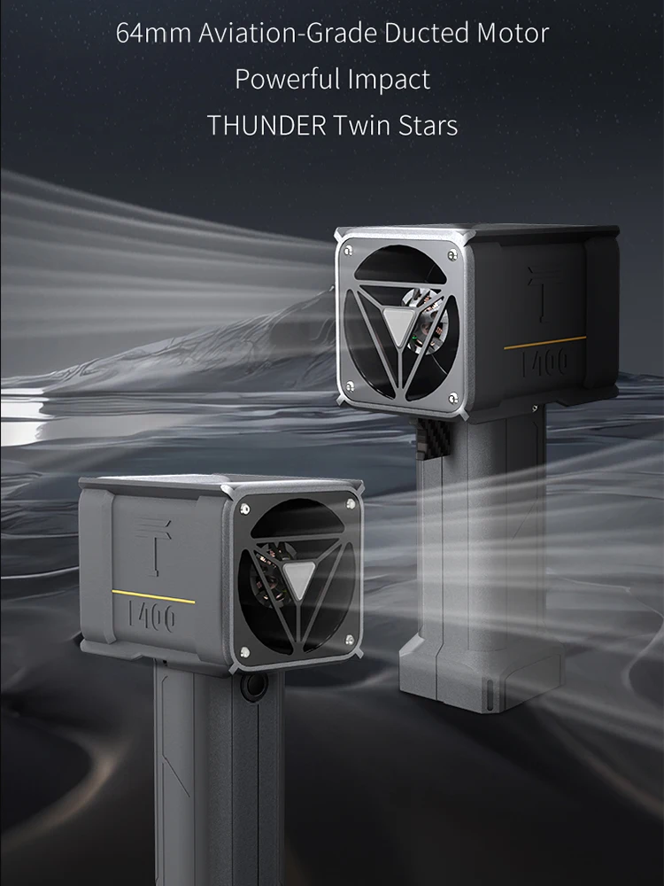 1.4KG Thrust X64 Turbo Violent Blower Brushless Motor Fan Portable Super Jet Fan Industrial Dust Blowing - view 6