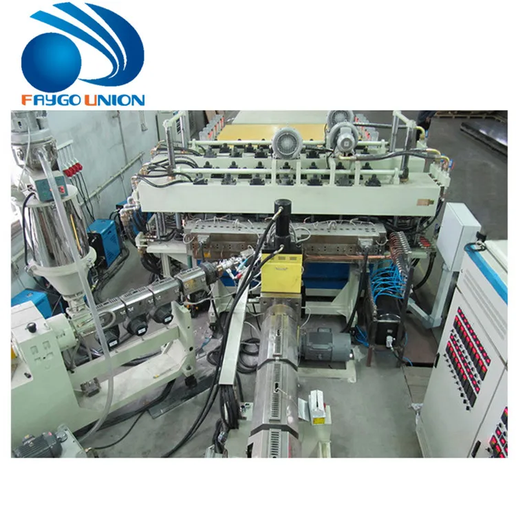 High quality acrylic plastic sheet board making machine Faygo