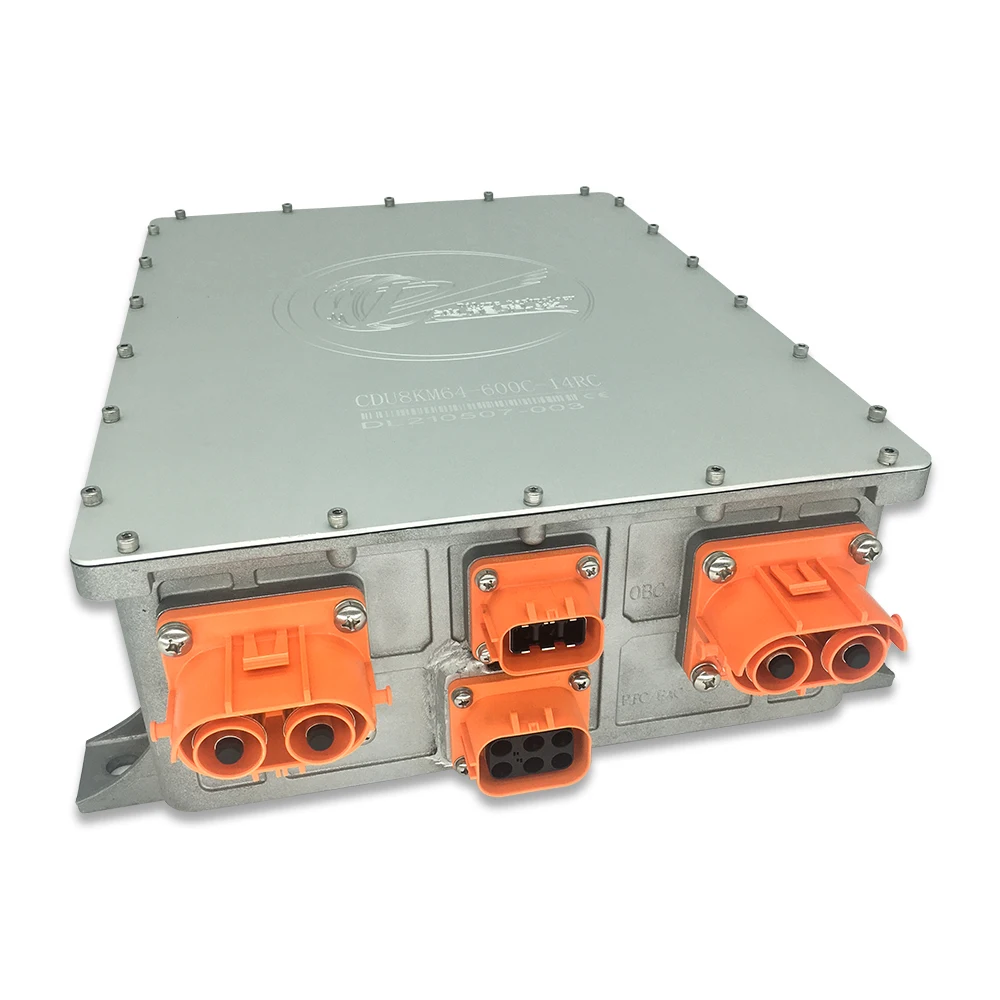 Dilong OBC DCDC PDU 3 in 1 Onboard Integrated Charger 6.6kW EV on Board Charger and 1.5kW DC DC Converter Combo Unit