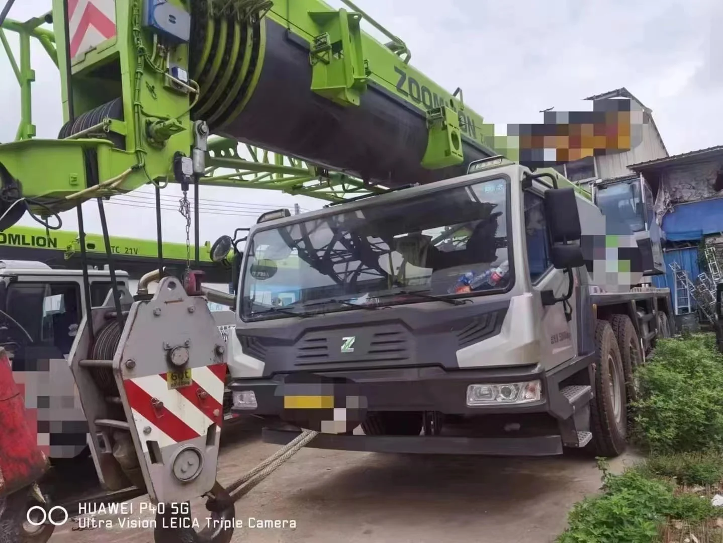 80T Used All Terrain Cranes ZOOMLION Ztc800h6 Old Mobile Crane