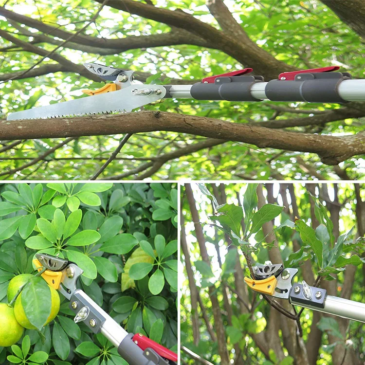 High Quality 5 Meters Telescopic Tree Pruner Long Handle Tree Pruners