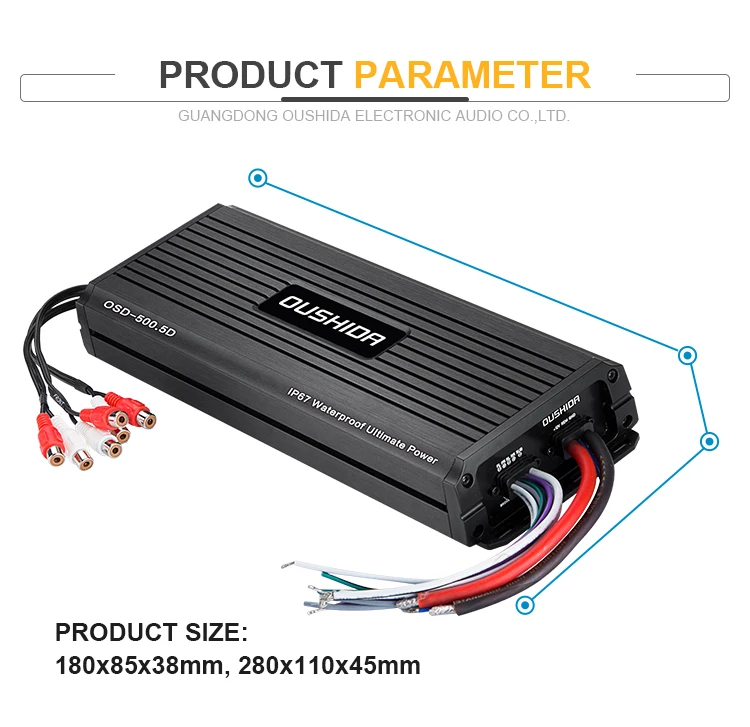 Customized External Volume Control Interface Ip67 Waterproof High Power ...
