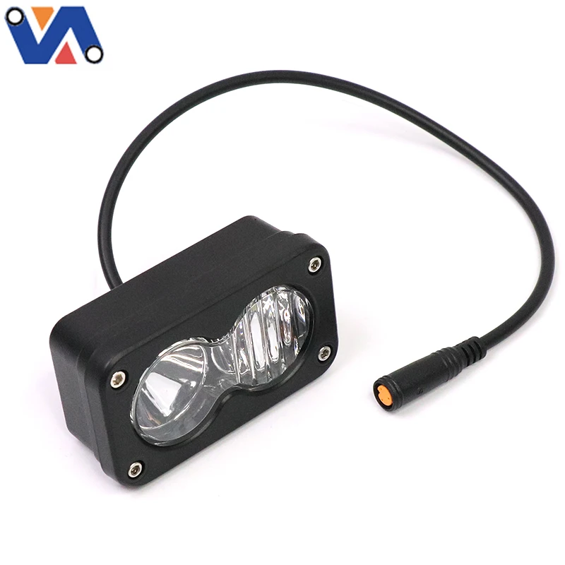Compact handlebar-mounted LED work light
