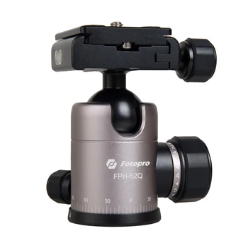 Fotopro C5c+52Q Professional Lightweight Carbon Fiber Best Photo Tripod Telescoping Camera Tripod detail image