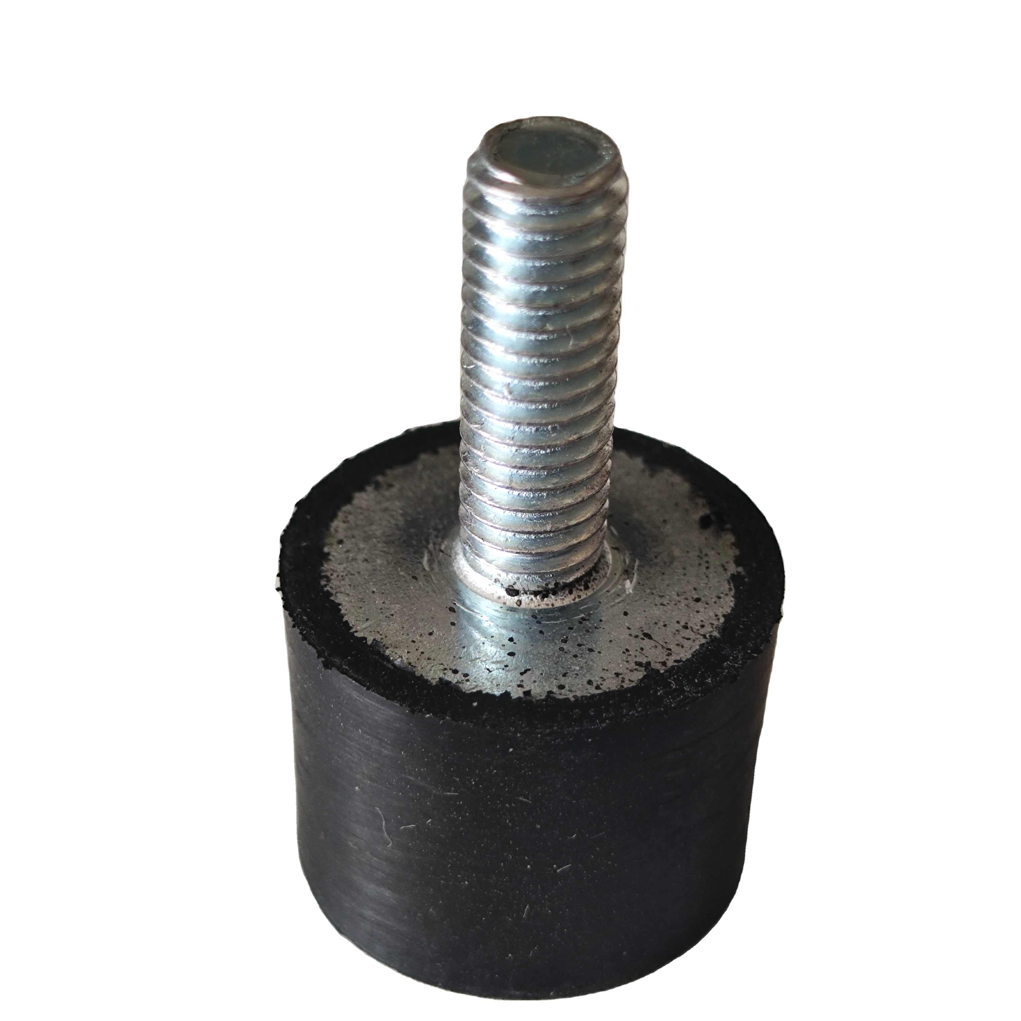 Rubber Studs Shock Absorber Anti-vibration Isolator Mounts Rubber Vibration Isolator 1 Diameter 3/4 Tall 1/4-20 Thread