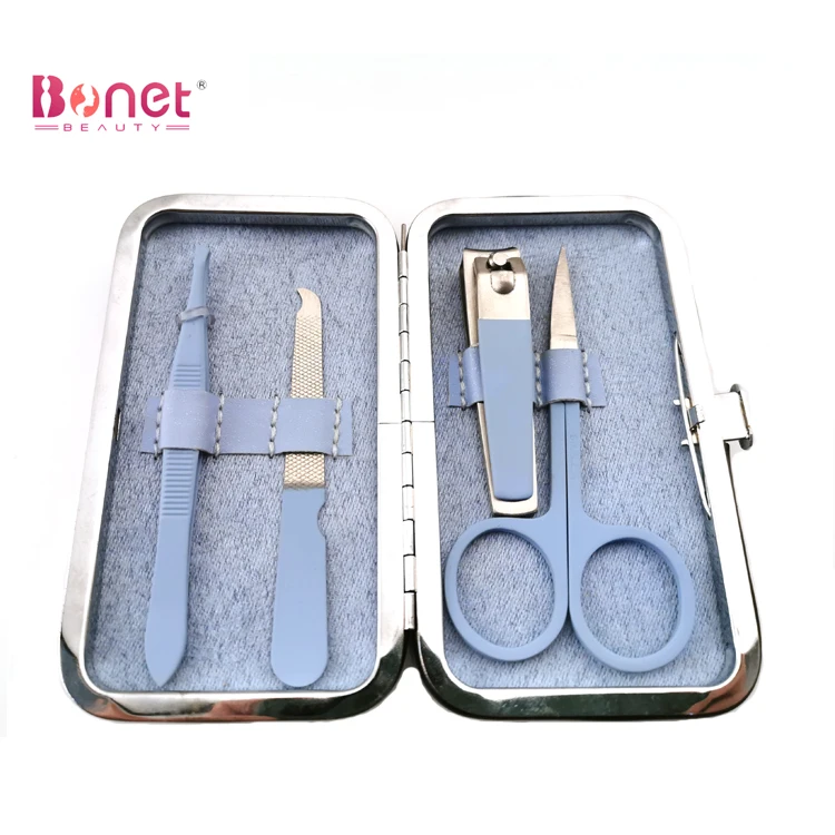 nail kit Hot Sale stainless steel private label makeup Manicure Kit manicure tools Nail Clipper Set manicure set