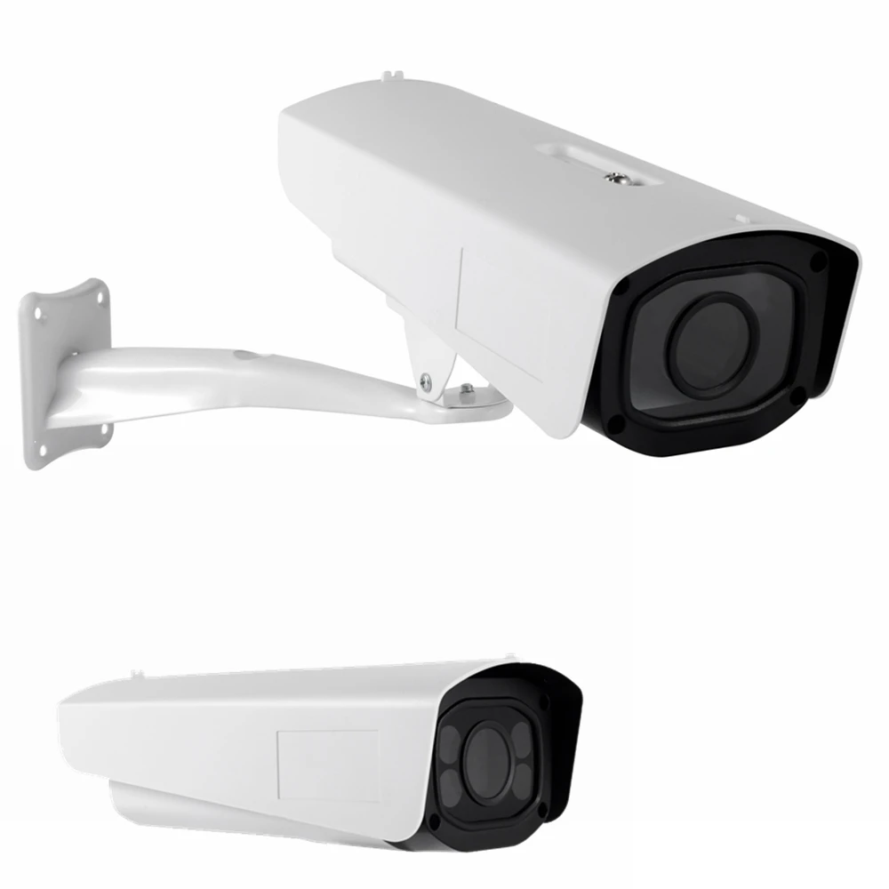 Cctv Camera Outdoor Housing Enclosure Metal Box Aluminium Alloy White