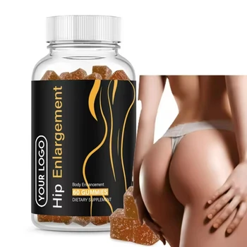 Oem Supplements Herbal Hip Enlargement Gummies Breast Enhancement Hip Buttock Gummies
