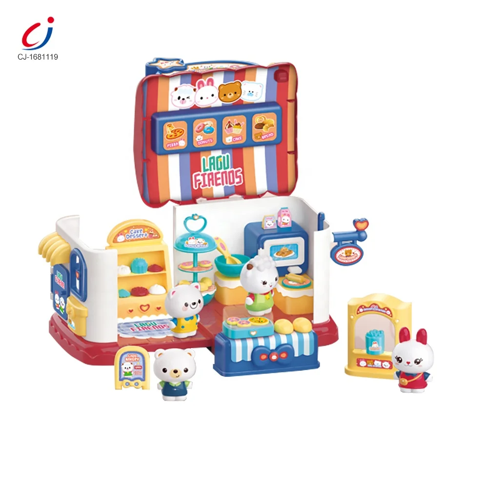 Игровые домики для всей семьи кукольного домика хлебобулочные игрушки ролевых игр