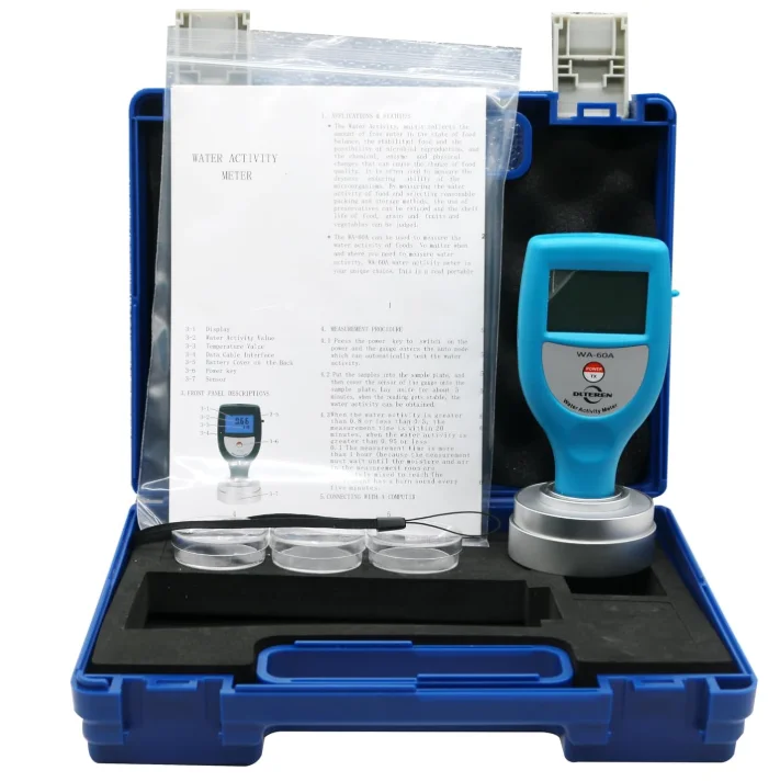 Portable Digital Water Activity Meter WA-60A for Food Medicine Customization Available