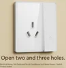 One switch with three 16A outlets