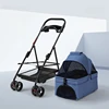 Azul (plegable a dos manos + capazo desmontable)