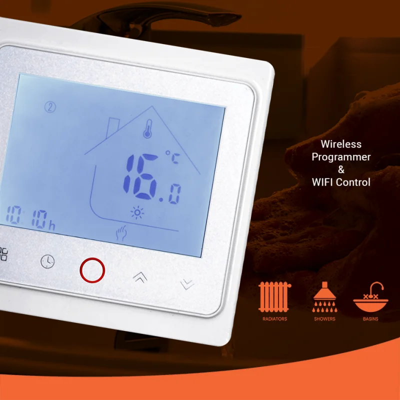 スペアパー 8kw 10kw 12kw Ukca Ce壁掛け式ワイヤレス制御家庭用暖房電気コンビボイラーバス用 Buy Electric