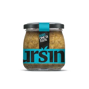 Italian Sauce with turnip tops and green beans 170g