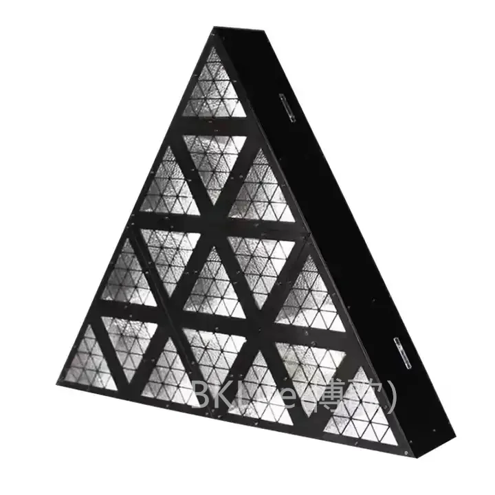 16x30W Golden Triangle Retro Matrix LED Stage Lights DJ Disco Background Light for Stunning Stage Effect