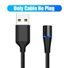 only the black cable wire