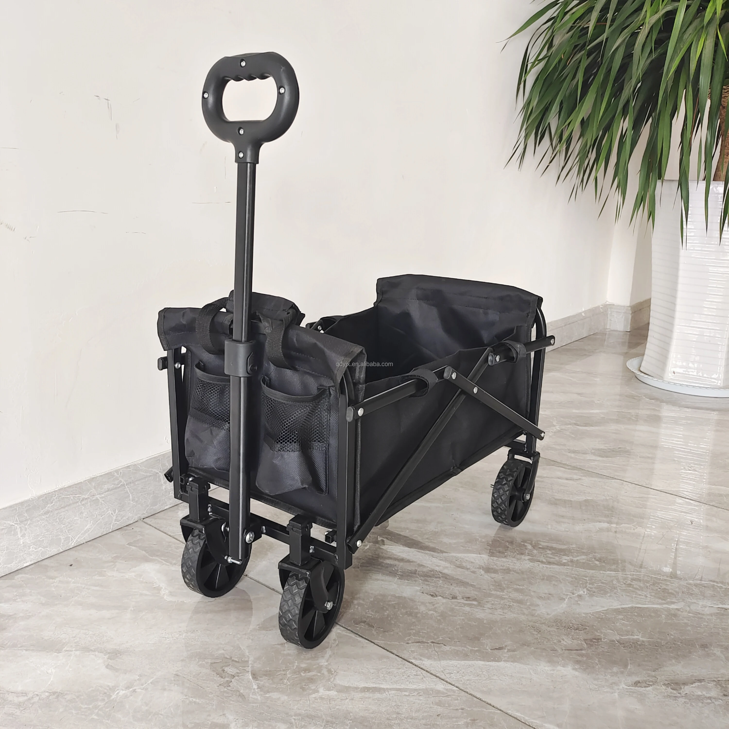 Мини-наружные стальные детские кемпинговые тележки тележки ПВХ колеса Хранилище складной тележки 2