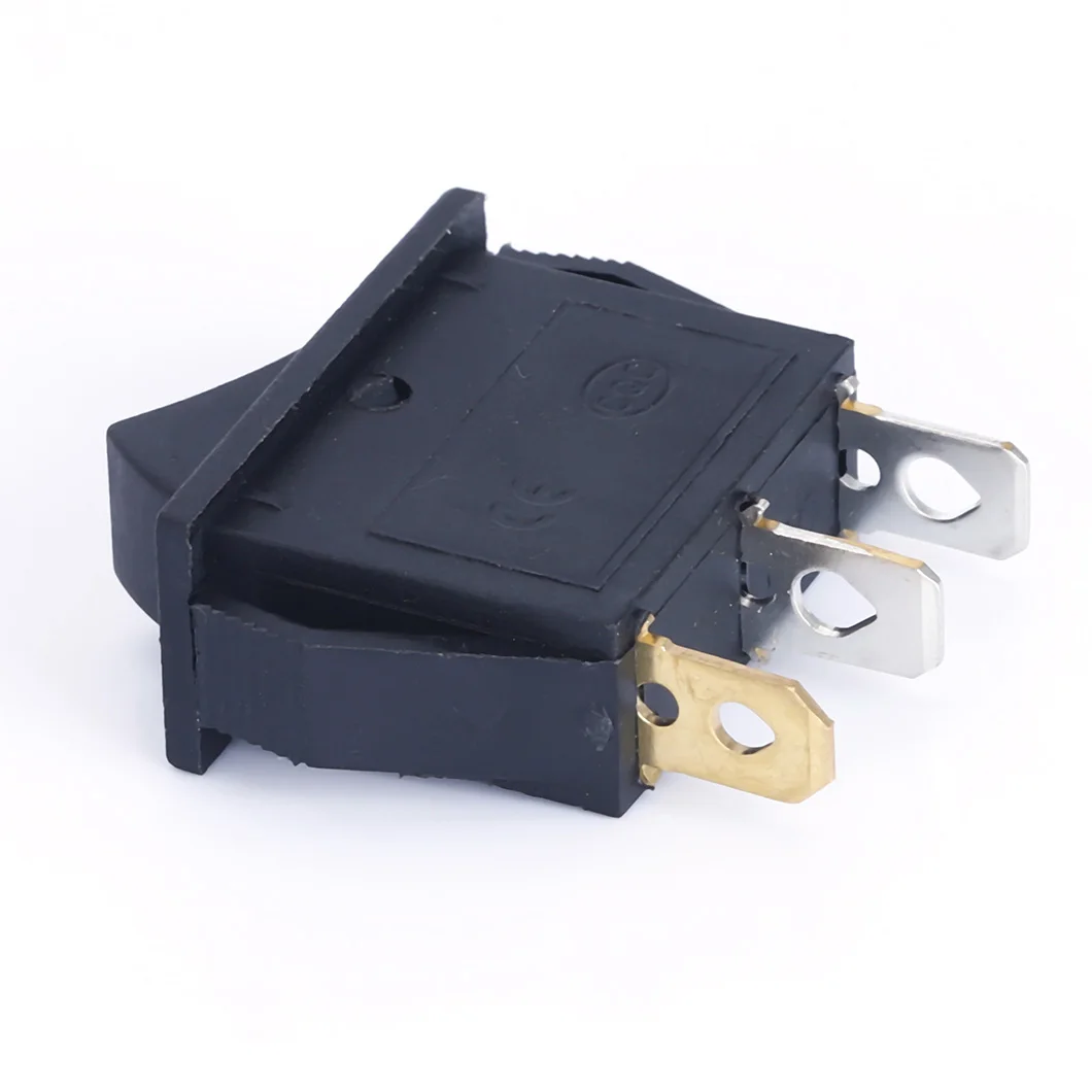 Pack De 10 Interruptores Basculantes Mini - 3 Pines, SPST, Precableados 30 Cm, Para 12V/220V