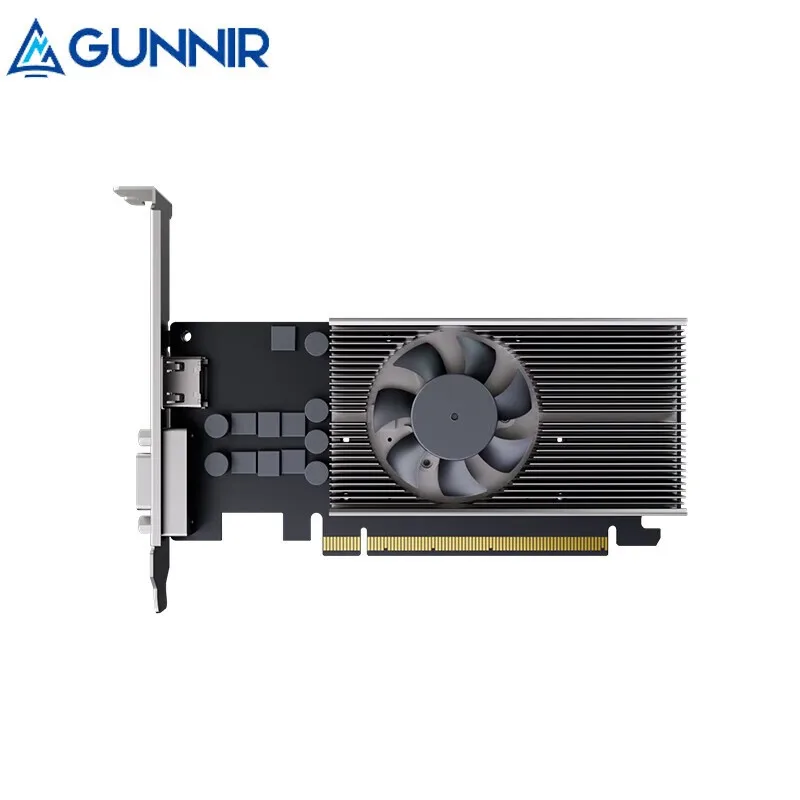 Gunnir Intel Iris XE Index 4G / 128Bit DG1 Gaming Graphics Card Black Design Video Editing Desktop Computer Graphics Card