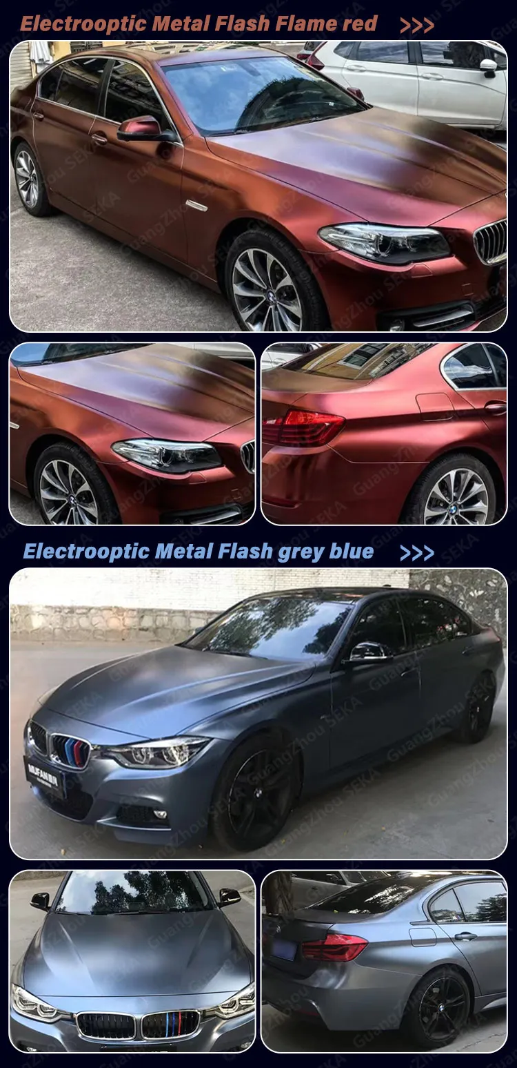Super Pvc Material Electroplated Metal Sky Blue Car Wrap Vinyl Film ...