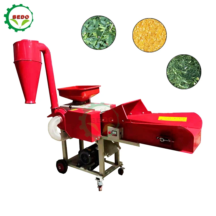 Kenya Grass Chaff Cutter Machine Corn Maize Crusher Grinder Animal Feed Grass Cutting Machine