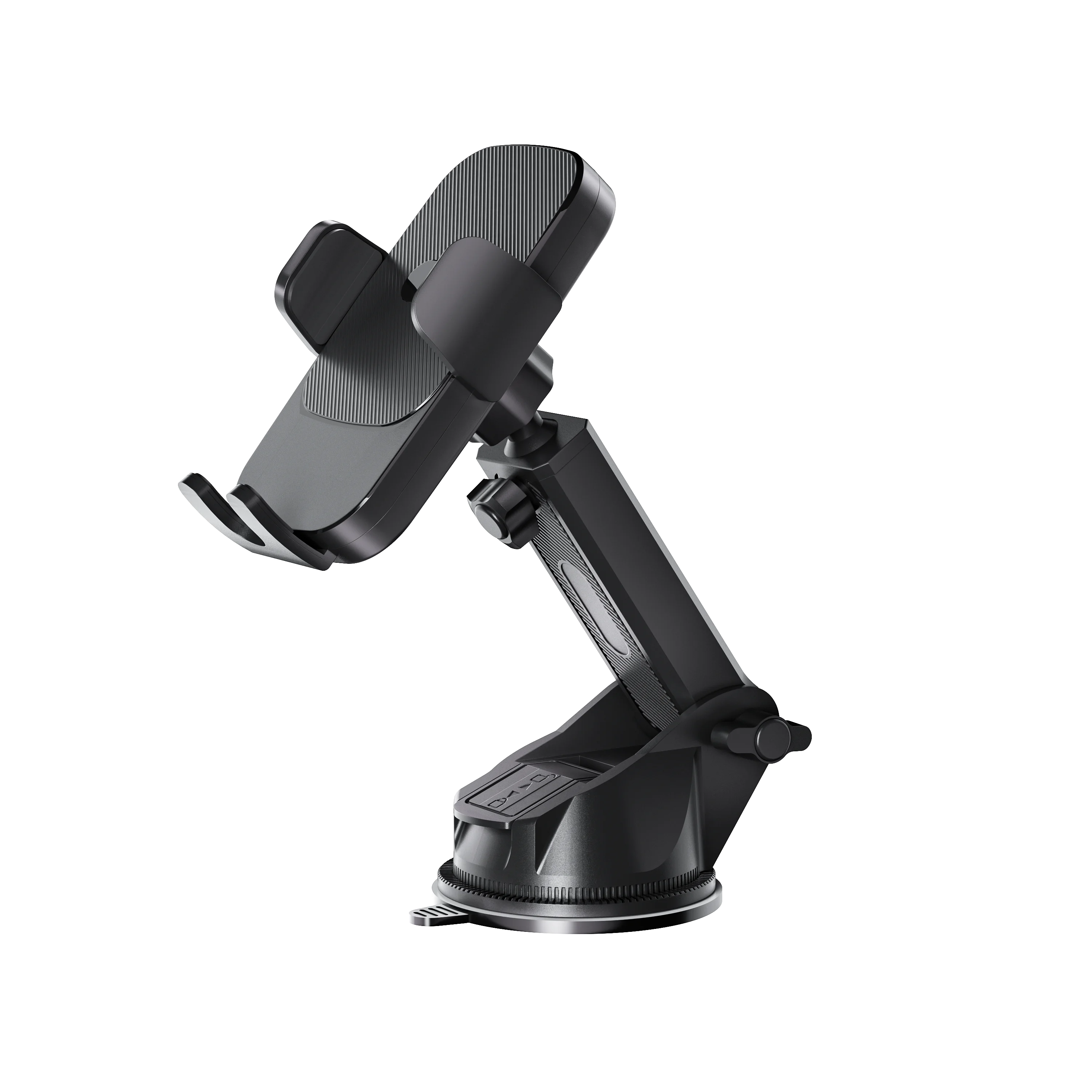 Suction Cup Car Phone Holder 360 Degree Rotating Universal Mount for Windshield Dashboard Strong Grip ABS Plastic EZRA HL146