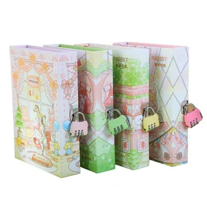 2026 Hot Sale  Stationery Delicate Student Lovely Journal Birthday Gift Notebook with Lock