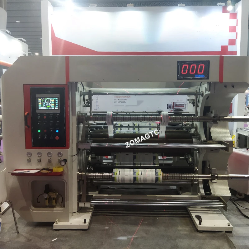 High Speed Laminated Film Slitting Machine Jiamao Jumbo Roll Kraft Paper Protection Film Slitting Rewinding Machine in China