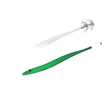 Cheery Shrimp Plastic Shrimp Hairtail Bait Umbrella Hook Squid Hard Baits Printed Condition for Marlin Target – Hard Lure – view 4