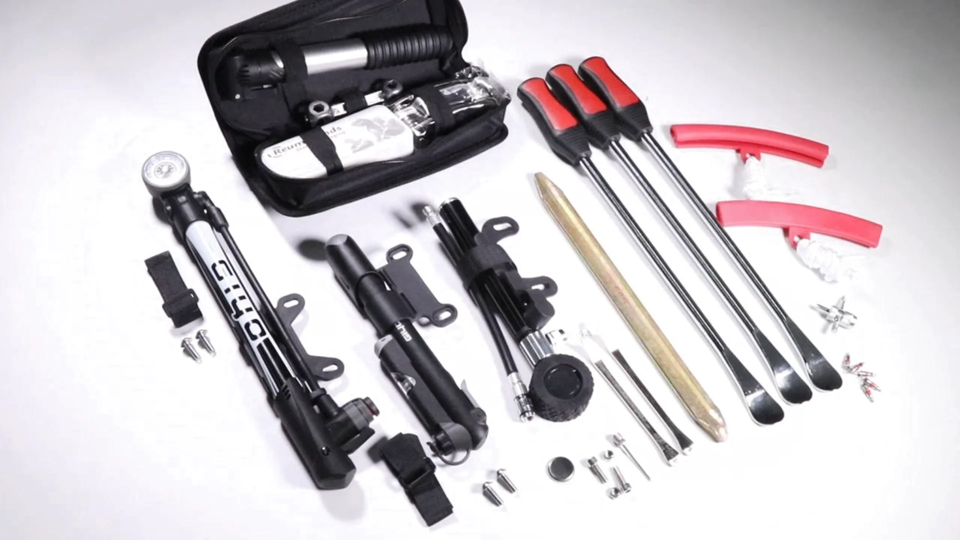 Kit Leve Per Pneumatici Neiko 20600A - 5 Pezzi: 3 Cucchiai In Acciaio Temprato 29 Cm, 2 Proteggi Cerchio, Manici In Gomma