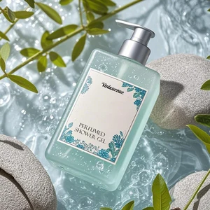 Customised Refreshing Mint Moisture Oil Control Shower Gel Whitening Perfume Fragrance Honey Aloe Lemon Scents-Wholesale