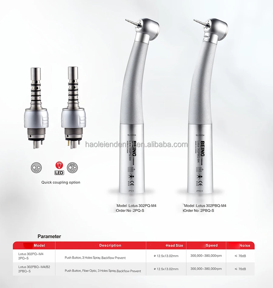 Being Dental Laboratory Highspeed Air Turbine Handpiece With 2/4 Holes