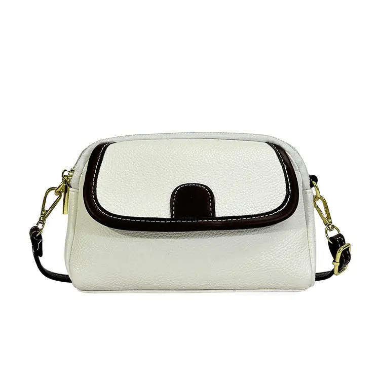 Fashion Women's Small Crossbody Bag PU Leather Messenger Bags Zipper Handbags Luxury Designer Purse Summer Travel Bag for Female