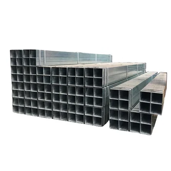 Factory Direct Sales 40x40x2.5 Galvanized Steel Square Tube Greenhouse Structure High Quality Galvanized GI Tube