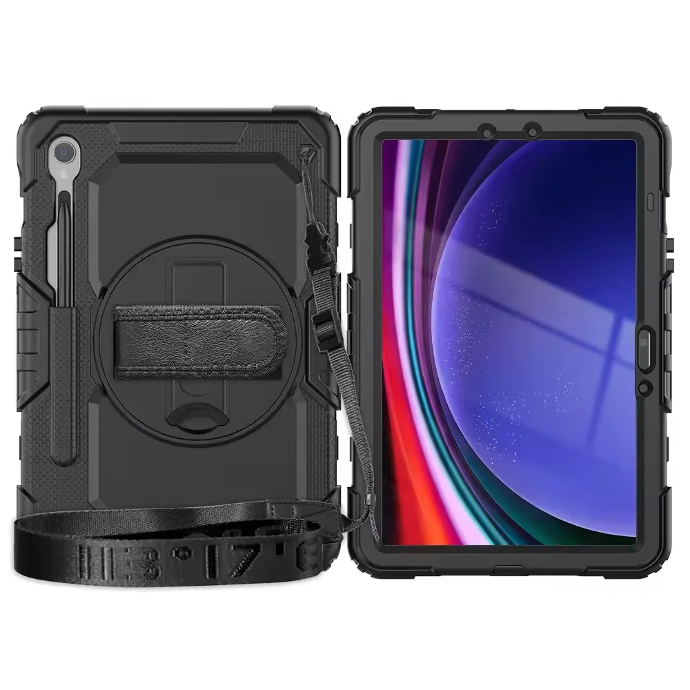 Heavy Duty Anto Drop Shockproof Silicone PC Tablet Case Rugged Cover For Samsung Galaxy Tab S9