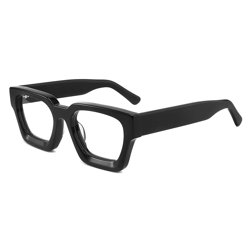 Factory Direct Supply Fashion Square Eyeglasses Frames Unisex Oversized Optical Glasses aperçu 8