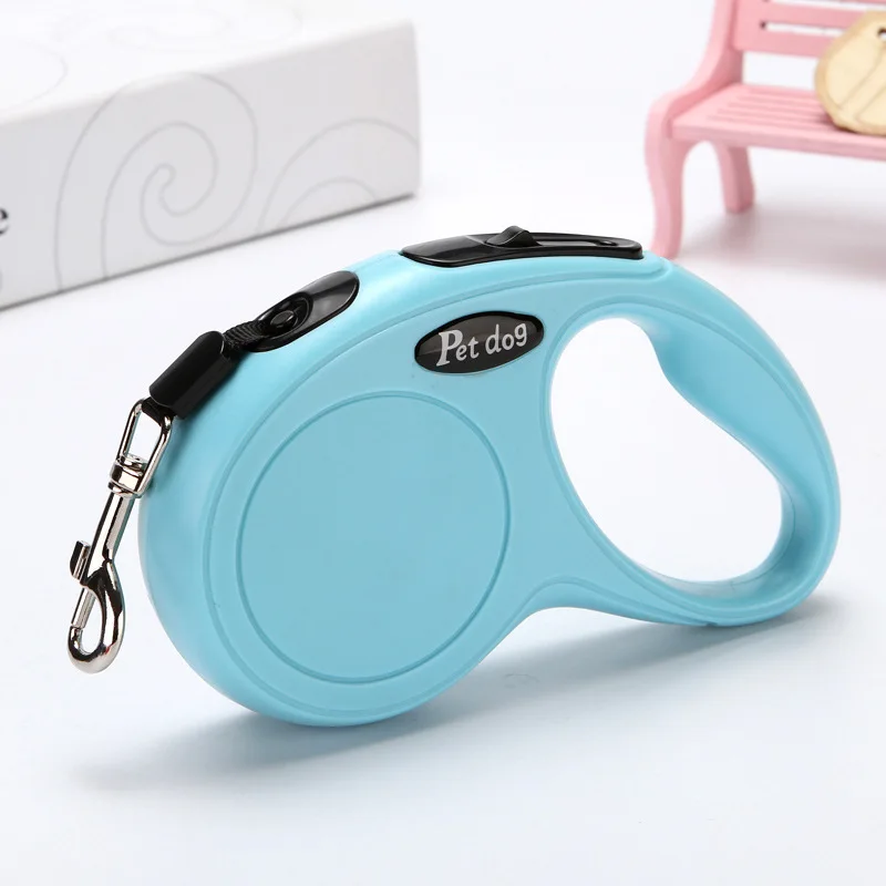 360 Degree Free Quick Lock and Unlock Super Comfortable Ergonomic Grip Dog Walking Leash Dog Leash Retractable