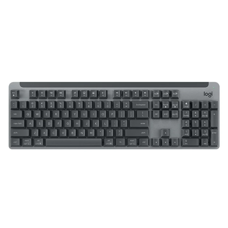 Logitech K865 104キーワイヤレスメカニカルキーボード、レッド