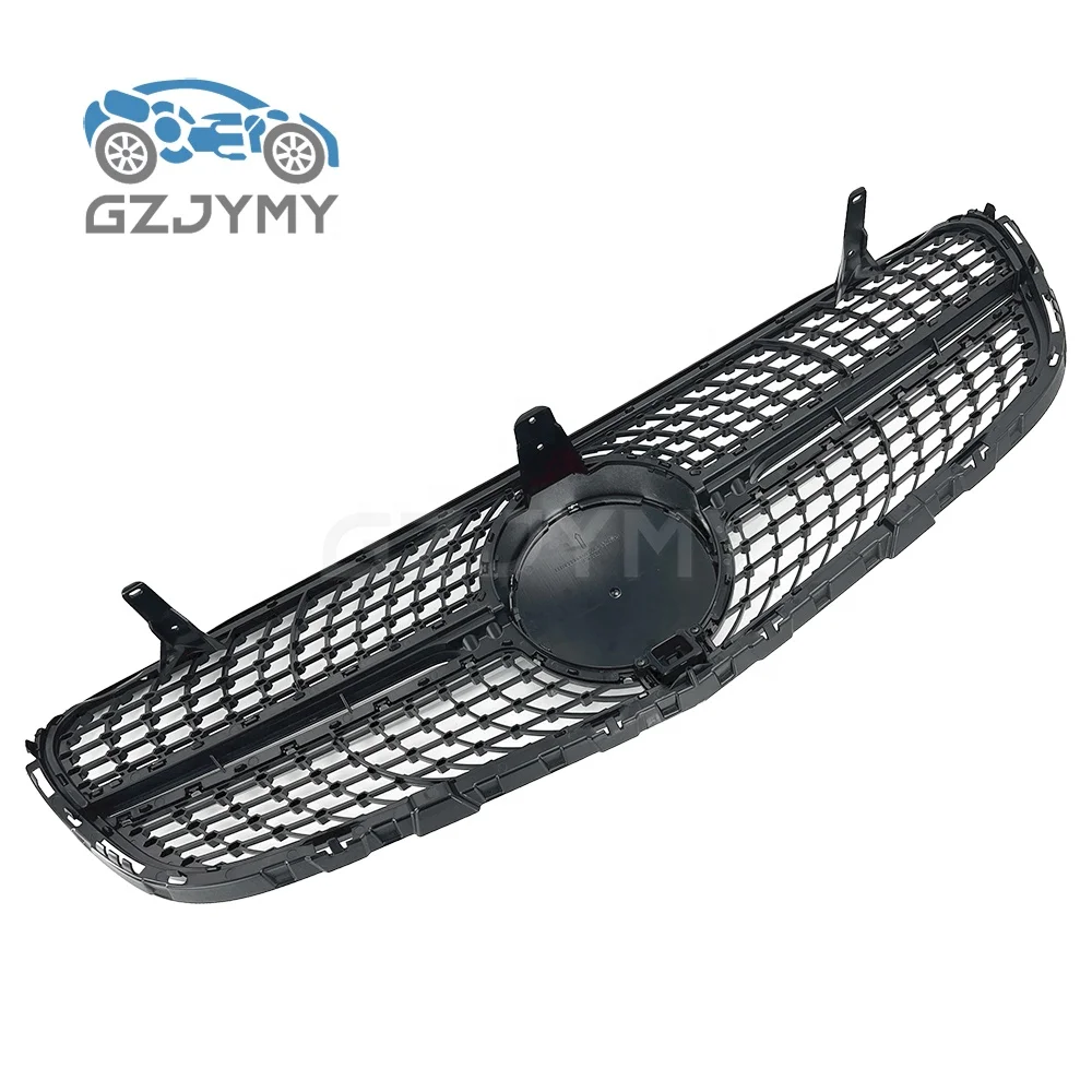 Mercedes Benz W253 Car Chrome Grill - Diamond Silver Black