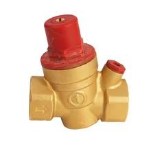 Hot Sale Dn40 Brass Low Pressure Relief Reducing Valve With Gauge For Water