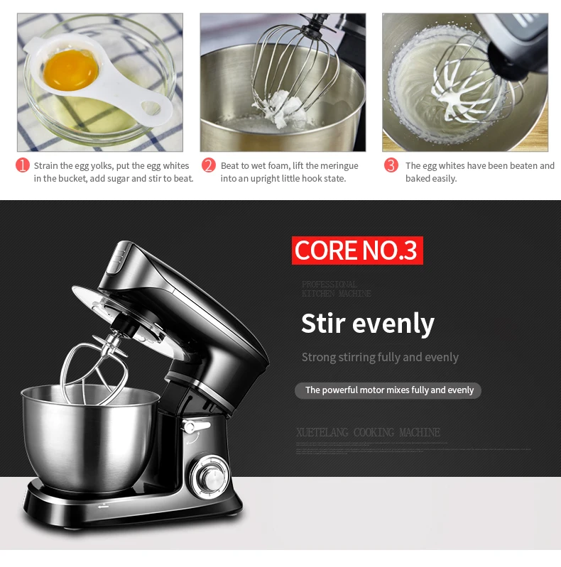Kitchen Appliances aid 1800W kitchen appliances Food Stand Mixer