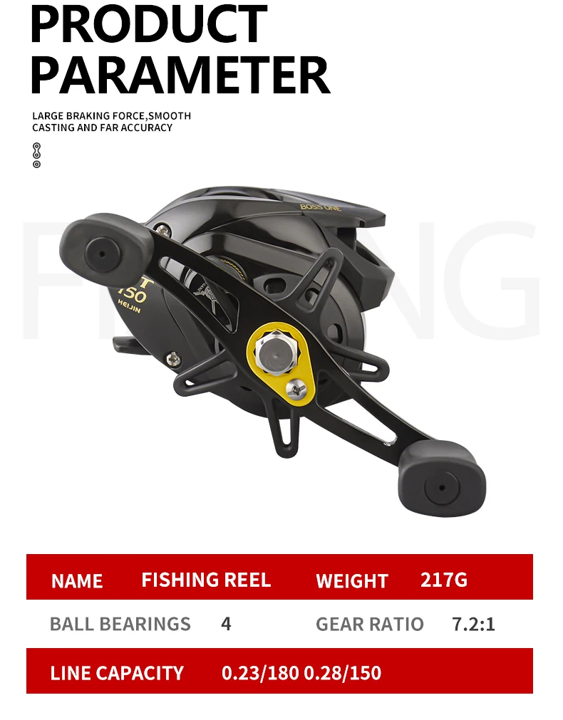 Dn 1.506m/1.68m/1.806m/1.92m/2.19m/2.46m Casting Fishing Rod With Reel