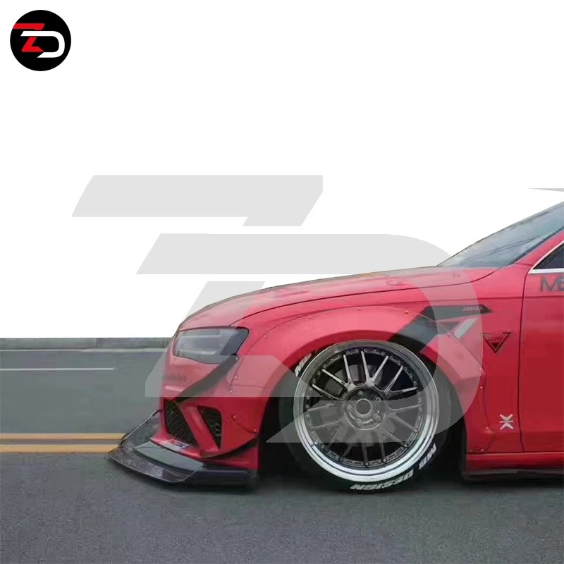 Wholesale Price MB Style FRP Material Wide Fender Flares For Audi A4 S4 RS4 2013-2015 With Wheel Arch