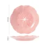 Plato rosa 8''