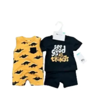 Factory 2023 New design baby boy clothes set children boys toddler summer 2023 clothing