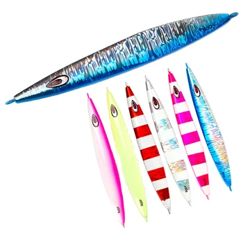 270g 350g 450g Deep-Sea Boat Fishing Heavy-Weight Luminous Fast-Sinking Slow-Rolling Metal Artificial Hard Bait Tuna Eel – Metal Jig – view 2