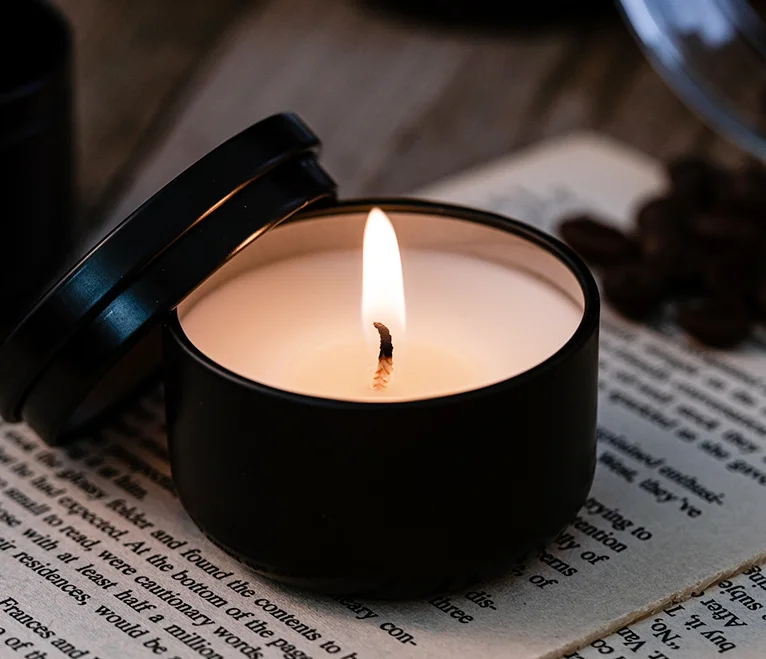 Многофункциональный домашний декор, Высококачественная подарочная коробка, свечи для ароматерапии с соевым воском, белым чаем, Имбирем