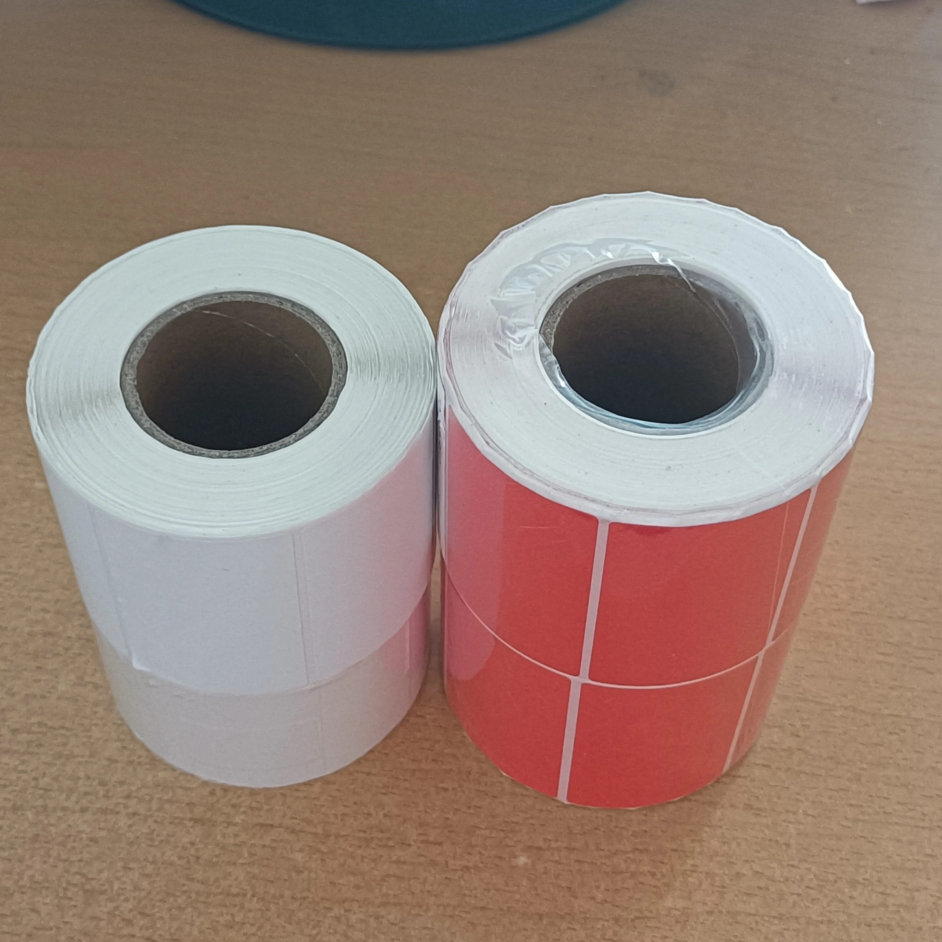 Popular Customized Custom Roll Dissolvable Labels Stickers 58X40MM